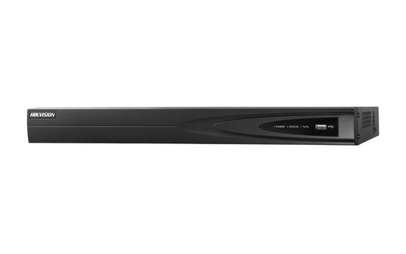 Hikvision DS-7604NI-EV1/4P 4 Channel DVR, Kit Replacement (no HDD Included) (Renewed)