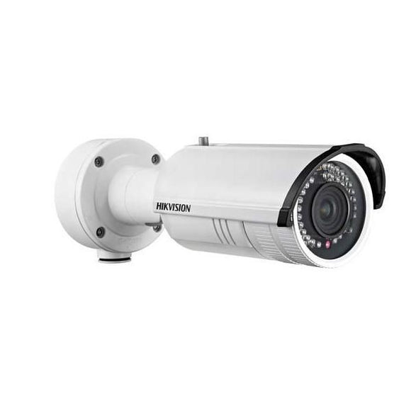 Hikvision DS-2CD4212FWD-IZH8 1.3MP Network Bullet Camera w/ 8-32mm Lens, HD720p, Built-In Heater, Defog  (Renewed)