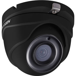Hikvision DS-2CE56H1T-ITMB 5MP Analog Turret Camera w/ 2.8mm Lens (Black) (Renewed)
