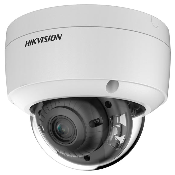 Hikvision DS-2CD2147G2-LSU ColorVu 4MP Outdoor Dome IP Camera w/ 2.8mm Lens  (Renewed)