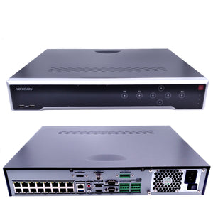 Hikvision DS-7732NI-M4/16P 32 Channel 8K NVR 16ch-PoE 32MP H.265+ 4x SATA (No HDD Included) (Renewed)